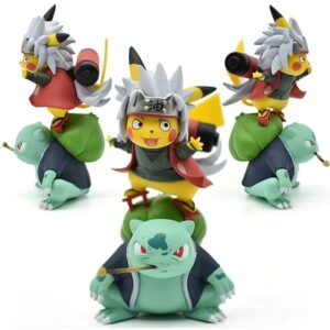 Master Jiraiya & Gamabunta Pikachu Parody Static Figure