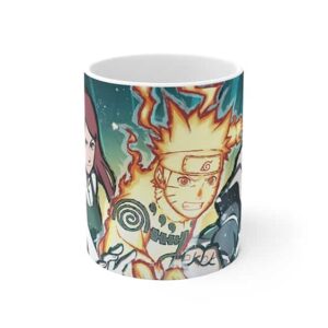Naruto Family Minato & Kushina Artwork Stylish Coffee Mug