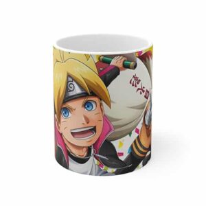 Naruto Next Generations Naruto & Boruto Uzumaki Coffee Mug