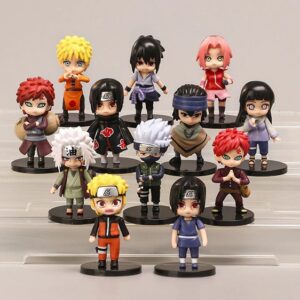 Naruto Shippuden Main Characters Awesome Action Figure Set