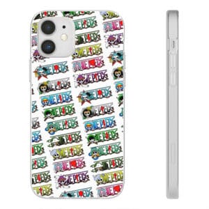 One Piece Anime Logo Variants Art Awesome iPhone 12 Case