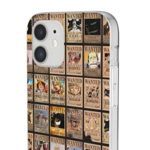 One Piece Characters Wanted Poster Art Dope iPhone 12 Cover