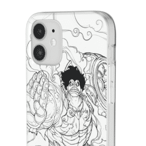 One Piece Monkey D. Luffy 4th Gear Manga Cool iPhone 12 Case