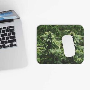 Realistic Marijuana Plant Smoke Weed Gaming Mouse Pad