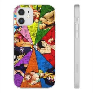 Straw Hat Pirates Luffy & Friends Colorful iPhone 12 Cover