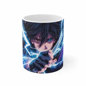 Uchiha Sasuke Sharingan Rinnegan Chidori Jutsu Coffee Mug
