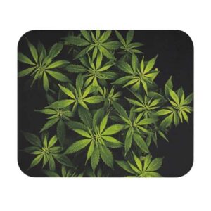 Weed Realistic Marijuana Plant Design Gaming Mouse Pad