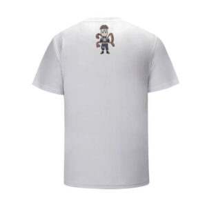 Yamato Caricature Wood Style User White Kids Shirt