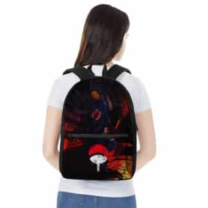 Akatsuki Tobi Obito Uchiha Artwork Unique Naruto Backpack