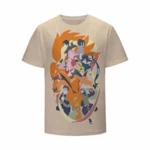 Awesome Team 7 Naruto Characters Design Kids Shirt