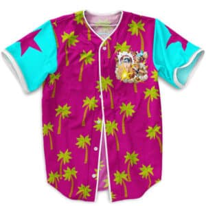 One Piece Franky Costume Design Fashionable Baseball Shirt