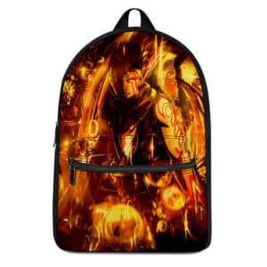 Boruto Naruto Next Generations Kawaki Flame Art Backpack