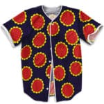 Dressrosa Arc Luffy Sunflower Design Baseball Uniform