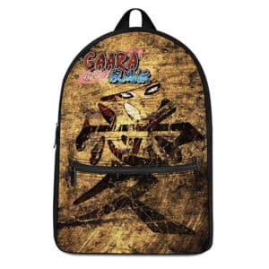 Fourth Kazekage Gaara Kanji Logo Dope Naruto Backpack Bag