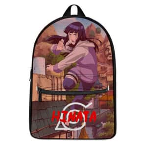 Leaf Village Ninja Hinata Hyuga Battle Stance Backpack Bag