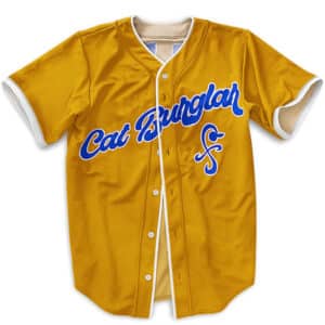 Nami Cat Burglar Logo Emblem Orange Baseball Uniform