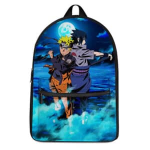 Naruto Uzumaki And Sasuke Uchiha Classic Art Backpack Bag