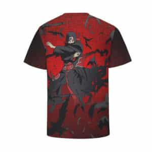 Stunning Itachi Uchiha Crow Clone Jutsu Red Kids T-Shirt