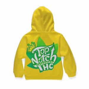 Top Notch Dispensary THC Dope 420 Weed Children Hoodie