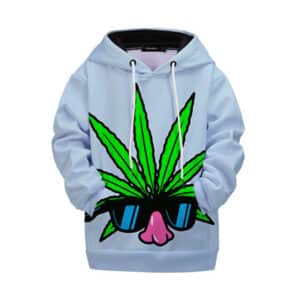 When I Smell Weed My Lungs Get Horny Funny Kids Hoodie