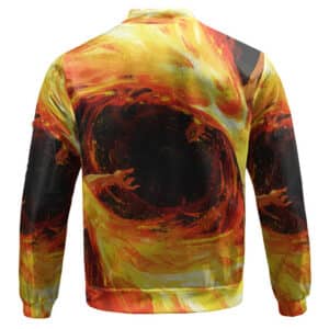Awesome Sabo And Ace Devil Fruit Fire Power Bomber Jacket