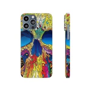 Colorful Graffiti Skull Abstract Art Dope iPhone 13 Case