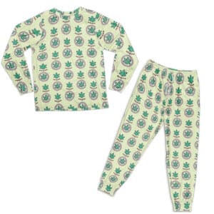 Cool Weed Illegal Or 5 Star Art Cannabis Pajamas Set