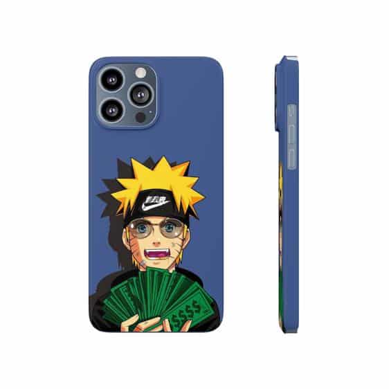Dope Well Off Naruto Uzumaki Blue iPhone 13 Fitted Cover