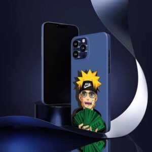 Dope Well Off Naruto Uzumaki Blue iPhone 13 Fitted Cover