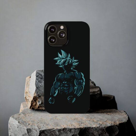 Dragon Ball Z Powerful Goku Blue Portrait iPhone 13 Case