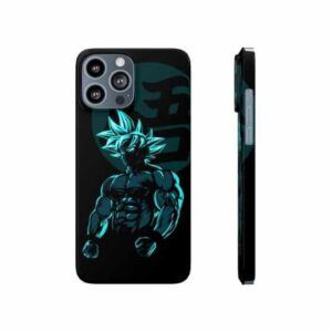 Dragon Ball Z Powerful Goku Blue Portrait iPhone 13 Case
