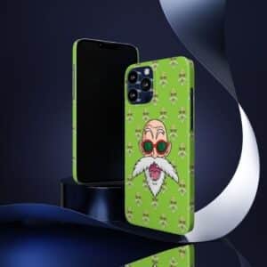 Goofy Master Roshi Pattern Art DBZ iPhone 13 Fitted Case