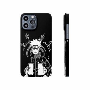 Kurama Seal Naruto Uzumaki Monochrome Art iPhone 13 Case