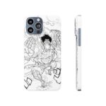 Luffy Raw Manga Art Gear 4th Technique Iphone 13 Cover Saiyan Stuff