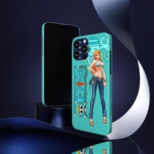 Nami Cat Burglar One Piece Logo iPhone 13 Fitted Cover