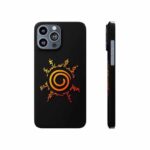 Naruto's Eight Trigrams Seal Black iPhone 13 Cover