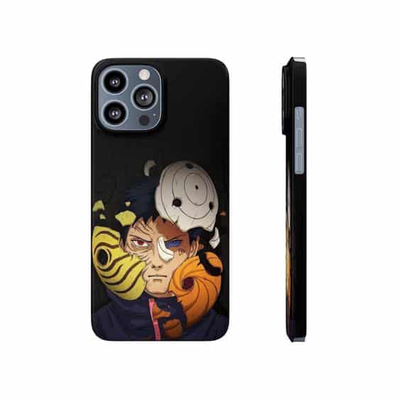 Obito Uchiha Different Masks iPhone 13 Fitted Cover