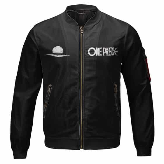 One Piece To Be Continued Ending Quote Black Bomber Jacket