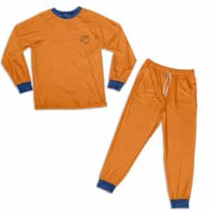 Dragon Ball Z Goku Whis Logo Cosplay Orange Nightwear Set
