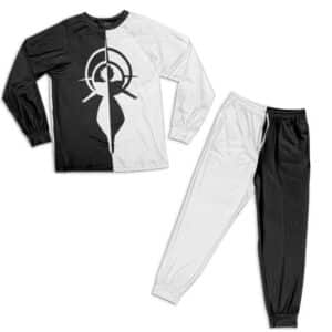 Dragon Ball Fused Zamasu Black And White Cool Sleepwear Set