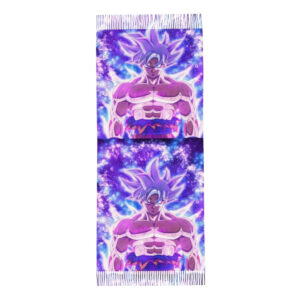 Goku Remastered Ultra Instinct Form DBZ Wool Scarf