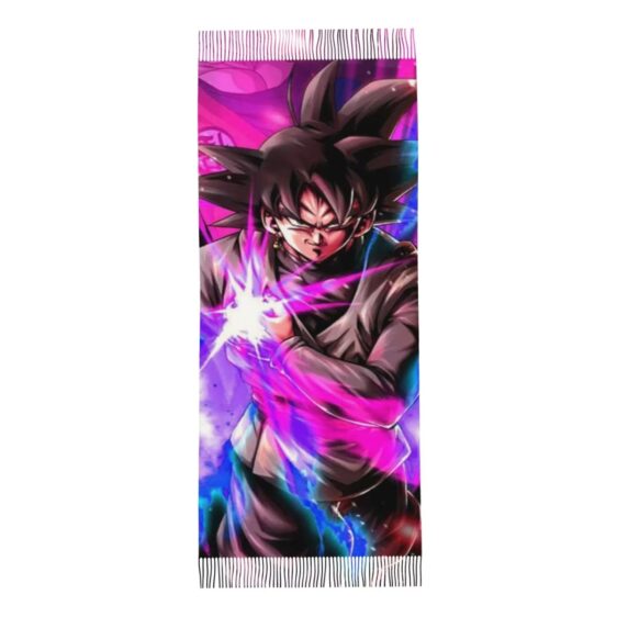 Stunning Dragon Ball Villain Goku Black Wool Muffler