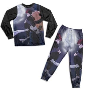 Young Gaara Sand Ninja Under The Moonlight Nightwear Set