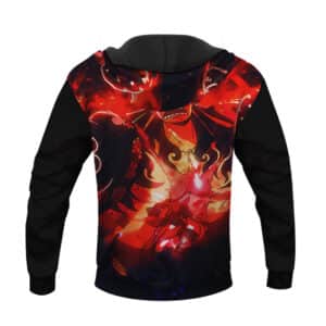One Piece Angry Luffy Gear Fourth Technique Red Hoodie