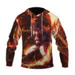 One Piece Sabo Fire Flame Power Artwork Dope Pullover Hoodie