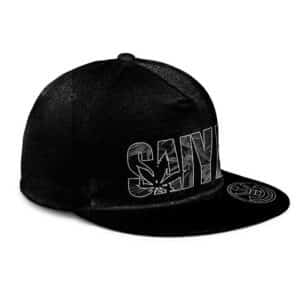 Awesome Kush Collective Marijuana Saiyan Logo Snapback Hat
