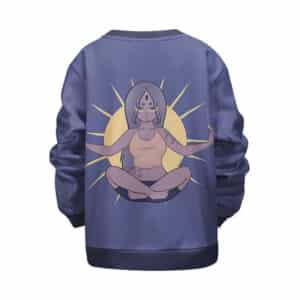 Tranquility Meditation With Marijuana Cool Kids Sweatshirt