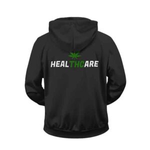Weed THC Healthcare Stylish 420 Marijuana Zip Hoodie Jacket