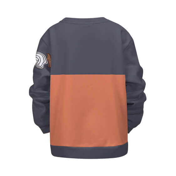 Classic Teen Naruto Uzumaki Outfit Cosplay Kids Sweatshirt