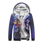 Dragon Ball GT Baby Vegeta Galaxy Art Fleece Hooded Jacket